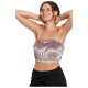 Bodytalk Γυναικείο Cropped Top with Straps